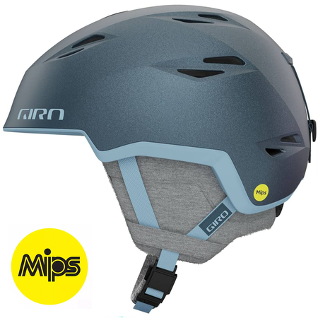 Helmet | ski / snowboard GIRO Envi MIPS ® metallic coal / cool breeze