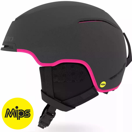 Women helmet | ski / snowboard GIRO Terra MIPS ® matte graphite / bright pink