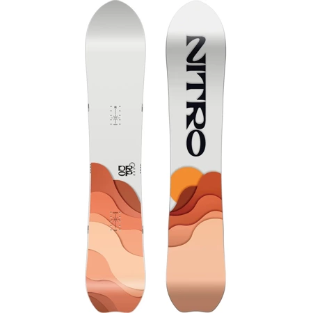 Women snowboard  NITRO Drop 2024 | THE VERSATILE FUN SLASHER!